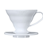 Hario V60 Dripper - White at bmcoffee - Blue Mountains Coffee Roasters